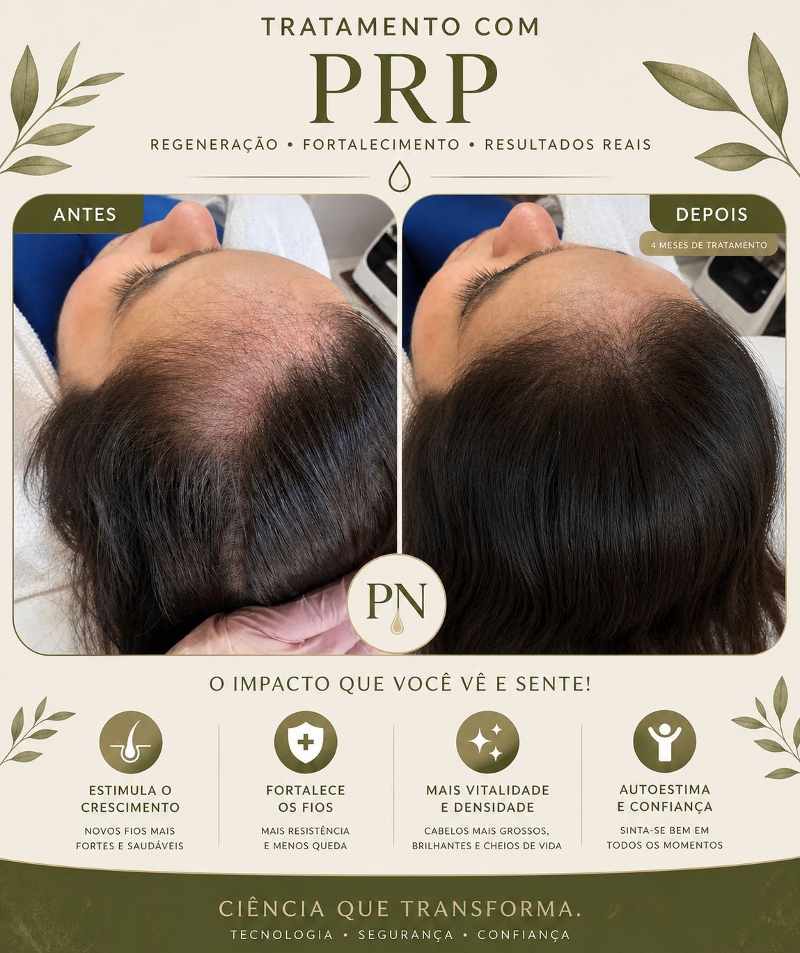 Resultado Tratamento com PRP